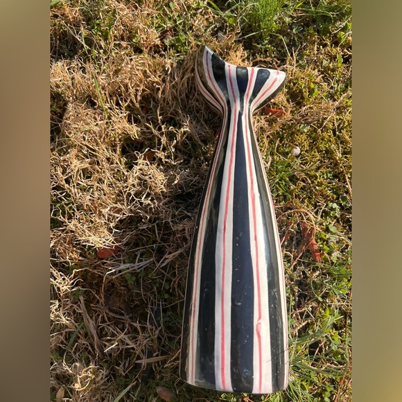 Rare Ed Langbein Original Carafe Pitcher Vases Happy and Crying Decanters Mcm - Picture 5 of 10